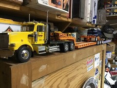 HEAVY DUTY SLIDING FIFTH WHEEL KIT FOR 1/25 1/24 SCALE MODEL SEMI TRUCK