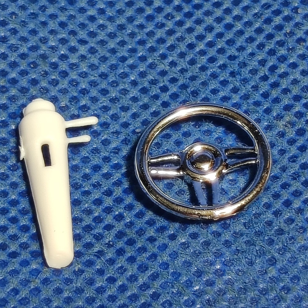 🌟 Steering Wheel 1938 Ford Van Lindberg 1:24 Scale 1000s Model Car Parts 4 Sale