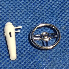 🌟 Steering Wheel 1938 Ford Van Lindberg 1:24 Scale 1000s Model Car Parts 4 Sale