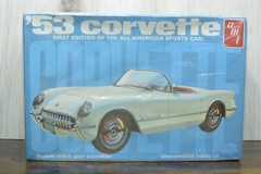 Vintage AMT 1953 Corvette 1/25 Scale Model Kit T310 – OB COMPLETE c1
