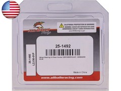 All Balls Racing 25-1492 Wheel Bearing Kit Compatible with/Replacement for Honda