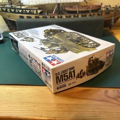 Tamiya 35313 1/35 US Light Tank M5A1 Plastic Model Kit