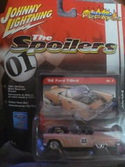 2005 Johnny Lightning THE SPOILERS 56 FORD THUNDERBIRD #7 SEE PHOTOS