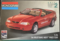 Monogram 2975 94 Mustang Indy Pacer Car Parts Kit Bash Clear Strobe Light #103