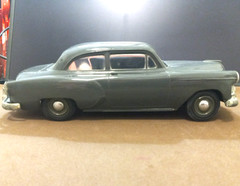 PMC 1953 Chevrolet 150 2-Door Sedan Promo Car Bank in the Dusk Grey Color