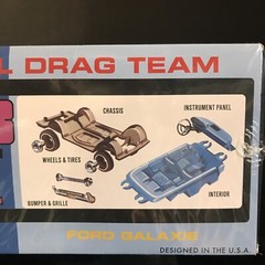 AMT 1223/06 CAL DRAG COMBO RACING TEAM MODEL KIT-NIB-1/25 SCALE