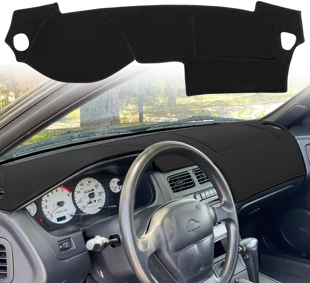 Dash Cover Mat Custom Fit for Nissan 240SX Silvia S14, Dashboard Pad Carpet
