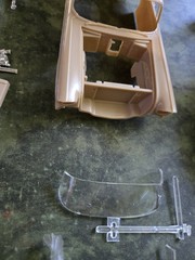 AMT 1957 CHEVY BELAIR 1/25 Model Body & Suspension Parts 6563 STK E57A