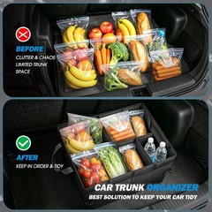 Dna Motoring Trunk Organizer For Suv Large Capacity Car Organizer And Storage 4