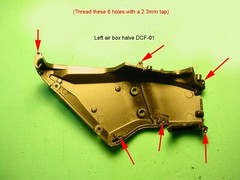 3 ESSENTIAL TAPS for building the Pocher 1/4 Ducati model 1.7mm/2mm/2.3mm