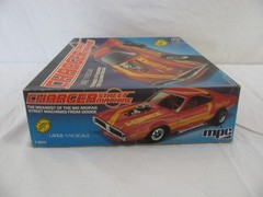 1984 MPC Golden Wheels 1/16 Scale Dodge Charger Street Machine Model Car Read!