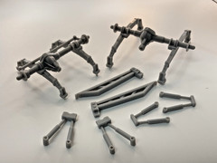 Pulldozer Dana 60 Axles 4 Link Suspension Kit 1 24 1 25 Chevy Blazer Mud Truck