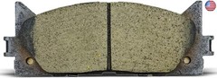 D1293 D1212 8PCS Front & Rear Ceramic Disc Brake Pads Kit?Fits 2007-2017