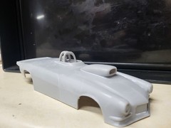 1/24 scale resin 3d printed 1973 Camaro Roadster body slot car model