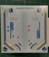 1/25 Tyrone Malone Hideout Kenworth Aerodyne Transporter Decal Sheet Waterslide