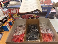 Revell HOT ROD Model ‘A’ ‘T’ Sedan ’34 Roadster 1:25 3 Car Model Kit Open Box