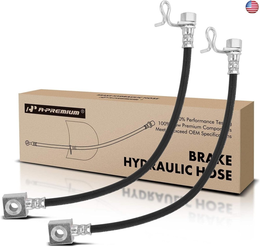 A-Premium Rear Outer Side Brake Hydraulic Hose Compatible with Ford Models –