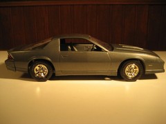 1988 Camaro IROQ-Z Dealer Promo Model Medium Gray Metallic Gold Wheels w/ Box