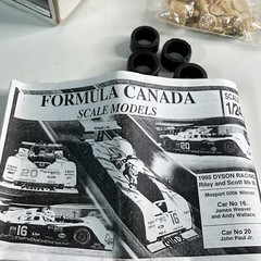 Vintage Formula Canada 1/24 Scale Model Car 1995 Dyson Racing Riley And Scott