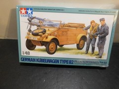Tamiya 1:48 #32501 German Kubelwagen Type 82 NIB