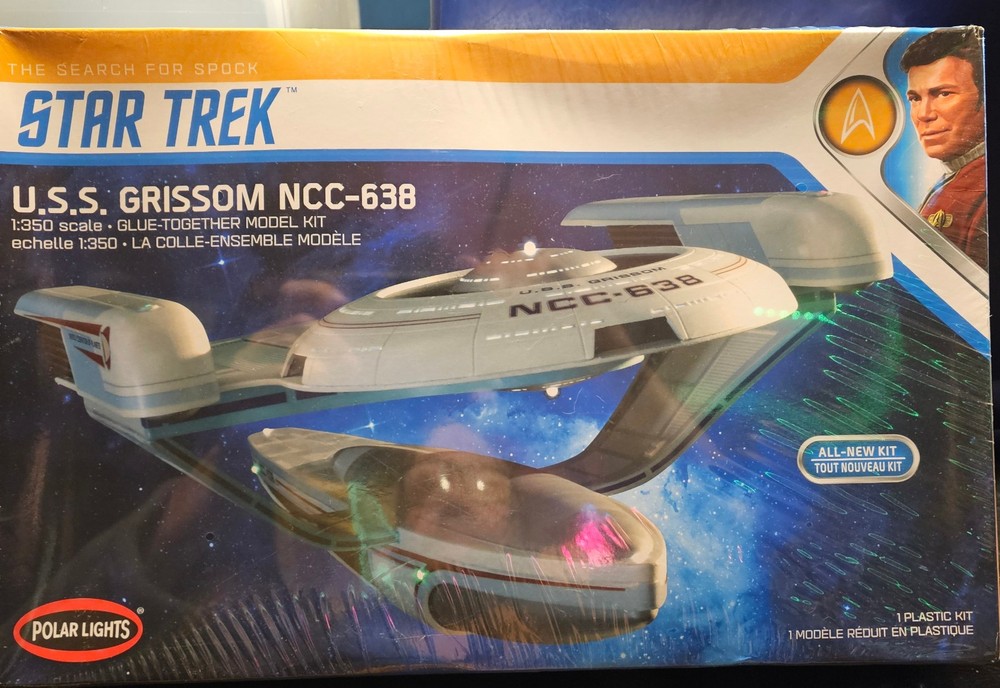 Star Trek – USS Grissom NCC-638 Starship plastic Model (Polar Lights) NRFB