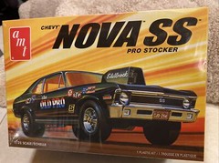 AMT 1972 Chevy Nova SS Pro Stocker 1/25 Scale Plastic Model Kit! #AMT1142M/12