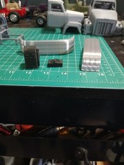 1/25 model semi truck parts