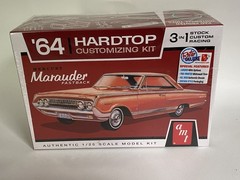 AMT 64 Mercury Marauder Hardtop 3’n1 Retro Deluxe Plastic Model Kit Sealed Box