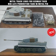 DIY Track Link Brass pins For 1/35 German Tiger Mid-Late Tank Model Accessories