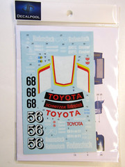 Decalpool 1/24 Toyota Celica LB Turbo #68/56 Group 5 1977 Decal Sheet DP268