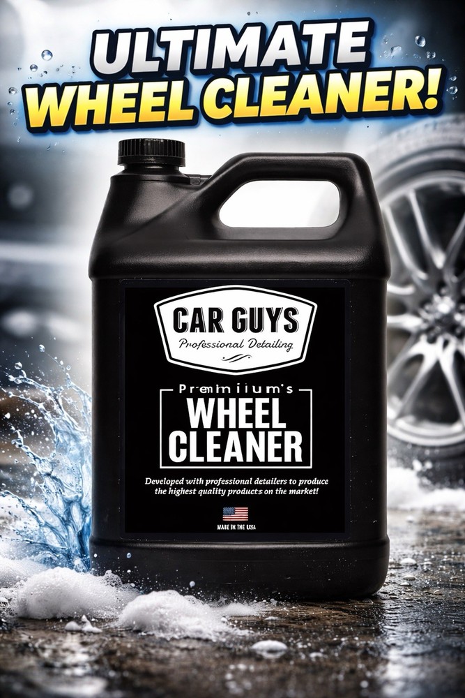 – CAR GUYS – WHEEL CLEANER – 1 Gallon Professional Detailing Premium Series