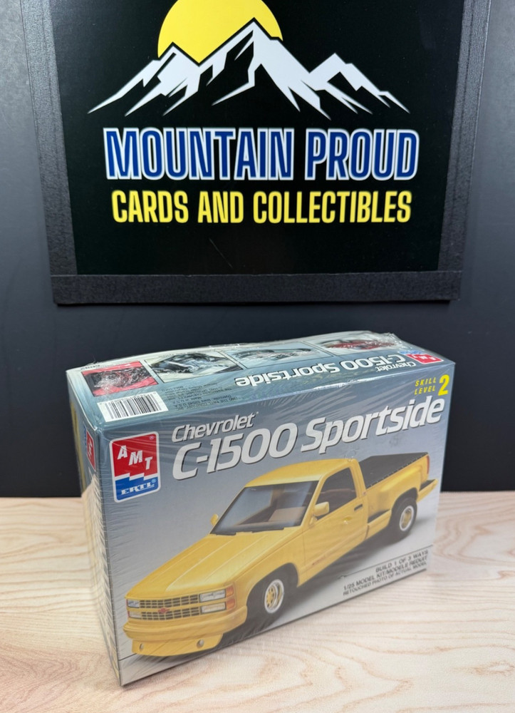 AMT/Ertl – CHEVROLET C-1500 SPORTSIDE TRUCK – 1:25 SCALE KIT #6082 – VINTAGE NIB