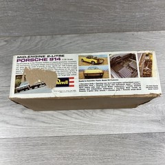 Revell Porsche 914 Yellow 1:25 Plastic Car Model Kit H-1317 1971