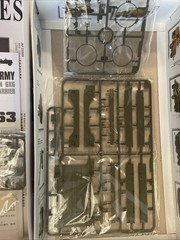 US 1 – 1/2 Ton WC63 Big Shot – 1/35 Scale AFV Club Unassembled Kit#AF35S18