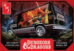 AMT 1568 1977 Chevrolet Custom Van Dungeons & Dragons plastic model kit 1/25
