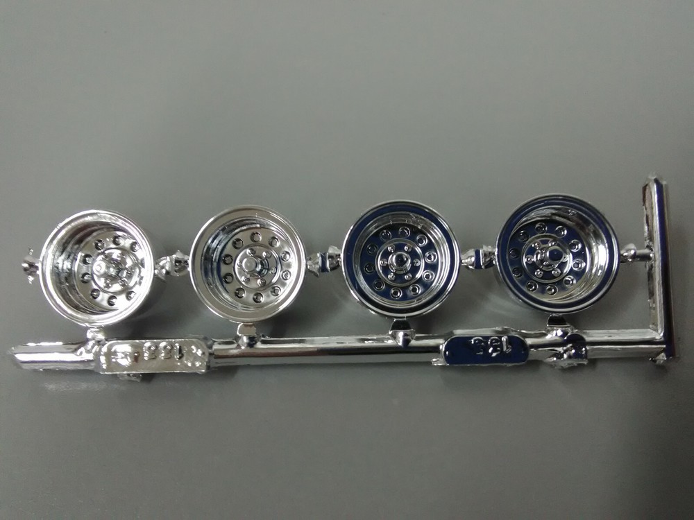 1984 GMC 4×4 Pickup Truck 1/25 Chrome Centerline style rim wheels model car part