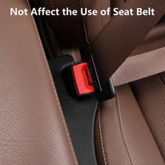 2 Pack Universal Car Seat Gap Filler PU Leather Black Scratch Resistant Waterpro