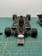 Tamiya 1/12 Lotus Type 78 Built Formula One F1 Model Kit Mario Andretti JPS