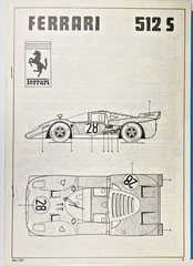 1/24 FERRARI 512S Racer, by Heller