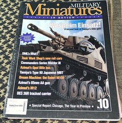 MMIR #10 WESPE M4A1 MARDER BLITZ TYPE 90 M109 M12 Military Miniatures In Review