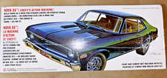 AMT 1972 Chevy Nova SS Old Pro 1:25 Scale Model Kit Drag Racing Stock NEW Sealed
