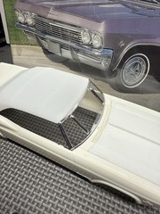 1:25 For 65 Revell Impala Resin “G”Convertible Up-top. Kit Not Included