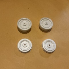 1 25 scale model parts 66 Nova Street Machine Inner Wheel Only