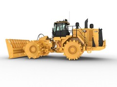 160095 CAT CATERPILLAR 836 LANDFILL COMPACTOR HIGH LINE 1:50 DIE-CAST MODEL