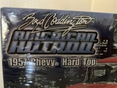 American Hotrod 1957 Chevy Hard Top Ertl Model Car
