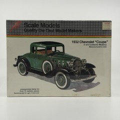 JLE Scale Models 1932 Chevrolet Coupe 4001 1/25 Diecast Model Kit – Sealed