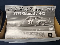 SALVINOS JR MODELS A J FOYT RACING 1979 OLDSMOBILE 442 Model Kit MADE USA NEW