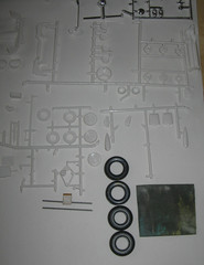 AMT 1957 Ford HT ’60s Custom Partial Built Kit Survivor Parts Lot in #T157 Box