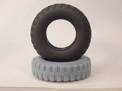 1 /25 Scale Big Rig Semi Truck 24.5″ Military Heavy Hauler Tires
