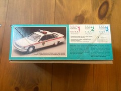 Revell SnapTite Chevy Caprice Police Car Model Kit 1:25 NIOB (1993)